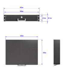 Photo - Tiroir Rack 2u
