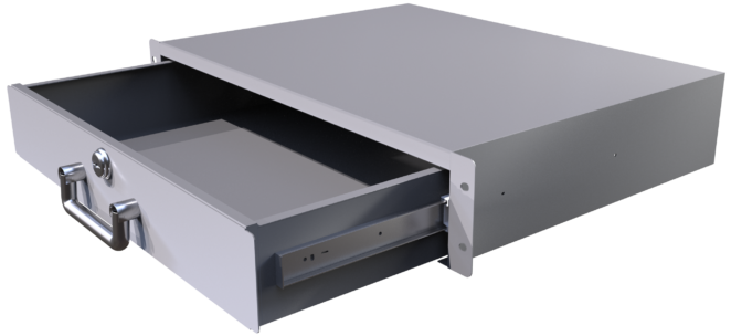 2U Drawer DRW-2UGREY photo