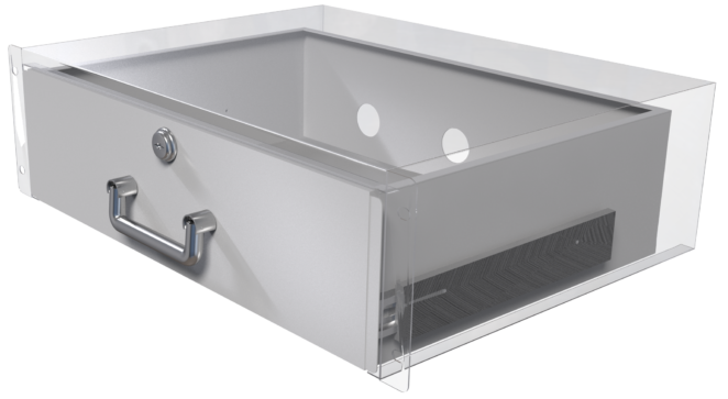 3U DRAWER DRW-3UGREY photo