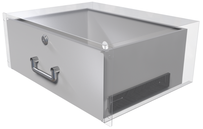 4U Drawer DRW-4UGREY photo