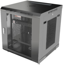 12U 24" Depth Wall Mount 19" MESH Enclosure