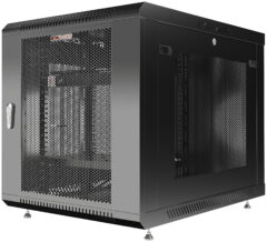 12U 35" Depth PORTABLE UNDER DESK 19" MESH Enclosure
