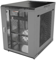 15U 35" Depth PORTABLE UNDER DESK 19" MESH Enclosure