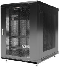 15U 35" Depth PORTABLE UNDER DESK 19" MESH Enclosure