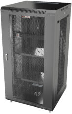 22U 24" Depth Wall Mount 19" MESH Enclosure