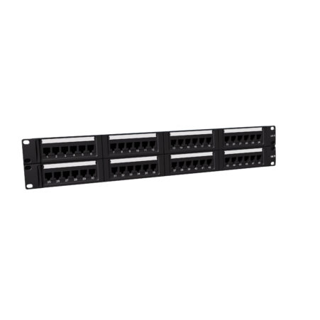 Patch Panel 48 ports PP48Cat6 2U Cat6 RJ45 UTP photo