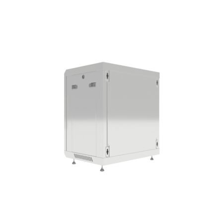 12U 18″ Depth Wall Mount 19″ GREY Enclosure photo