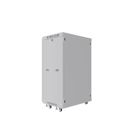 18U 18″ Depth Wall Mount 19″ GREY Enclosure photo
