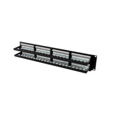 Patch Panel 48 ports with cable managers