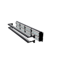 Patch Panel 48 ports with cable managers